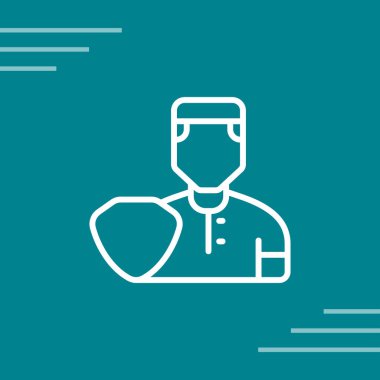 user icon, vector illustration simple design