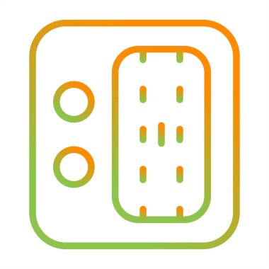 Ağ Eklenmiş Depolama Vektörü Simgesi Beyaz Arkaplanda İzole Edildi 