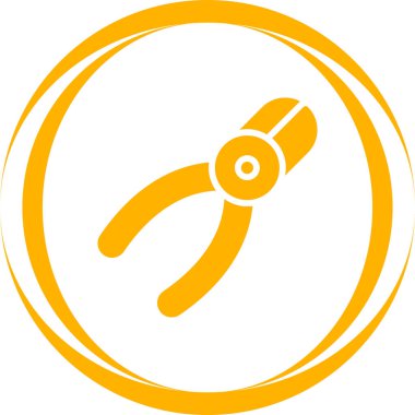 Pense modern simgesinin vektör illüstrasyonu  