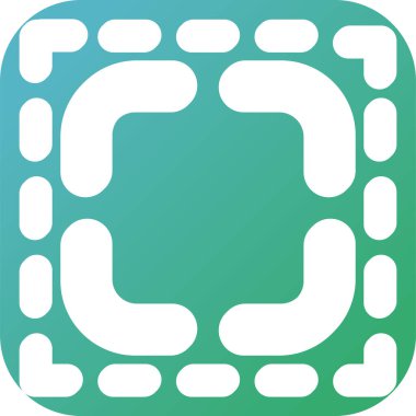 Büyütme Ağ simgesinin vektör illüstrasyonu