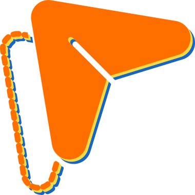 İmleç modern simgesinin vektör illüstrasyonu