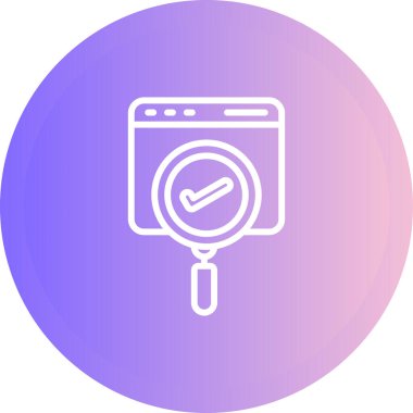 Beyaz Arkaplanda Kullanılabilirlik Simgesi İzole Edildi 