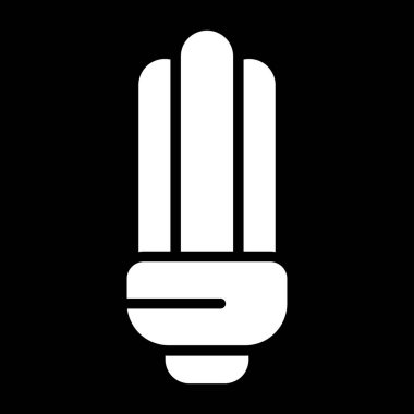 ampul simgesi modern basit illüstrasyon 