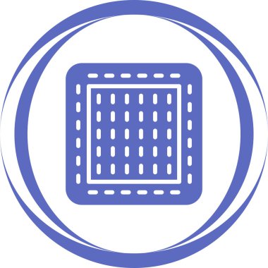 Anakart. Web simgesi basit illüstrasyon