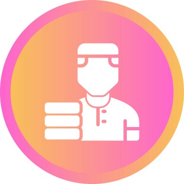 user icon, vector illustration simple design