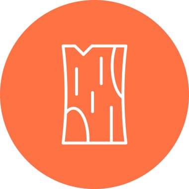 Tahta. Web simgesi basit illüstrasyon