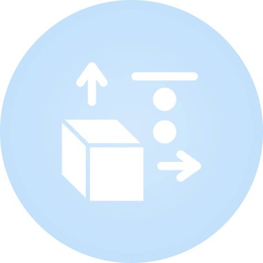 3B tasarım web simgesi, vektör illüstrasyonu