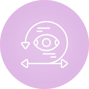 Görselleştirme. Web simgesi basit illüstrasyon