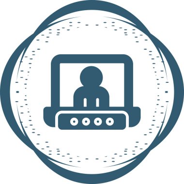 user icon, vector illustration simple design