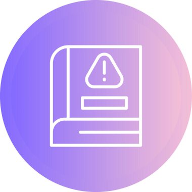 kitap web simgesi, vektör illüstrasyonu 