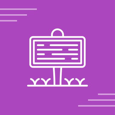 Web simgesi vektör illüstrasyonunu imzala