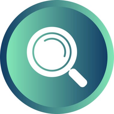 Arama simgesi vektör illüstrasyonu 