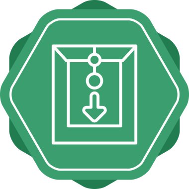 Dosya simgesi, vektör illüstrasyonu indir 