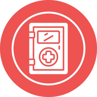 Kapı simgesinin vektör illüstrasyonu