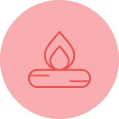 Simge vektör resimlemesini ateşle