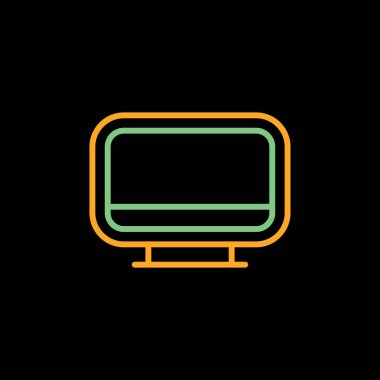 Bilgisayar web simge vektör çizim