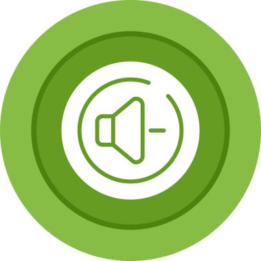 Ses hoparlörü web illüstrasyonu