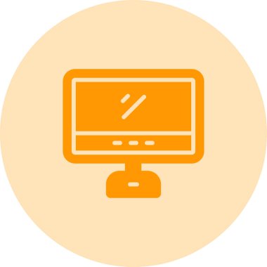 masaüstü web simgesi vektör çizimi