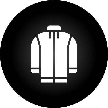 Örtü ceketli web vektör simgesi