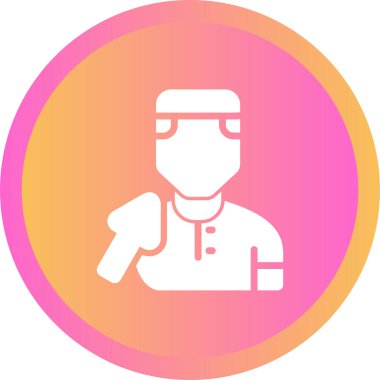 user icon, vector illustration simple design