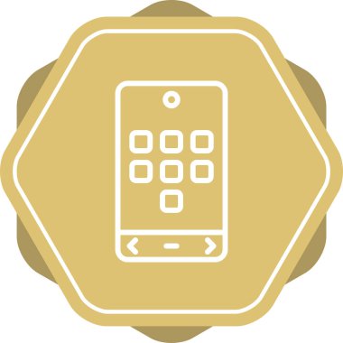 Simge Uygular. Uygulamalar Pictogram. Programlar İmza, Vektör İllüstrasyonu