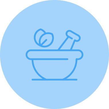 Bitkisel İlaç ikonu, Pestle ve havan topu