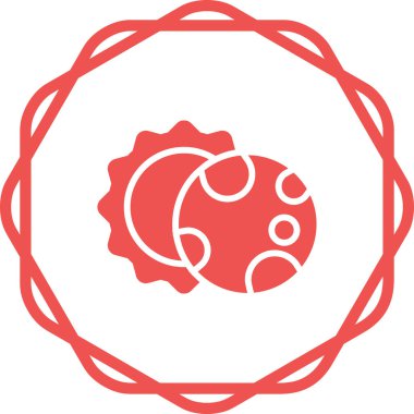 Tutulma. Web simgesi basit tasarım