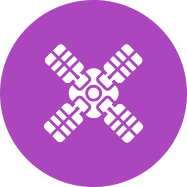 uydu simgesi web illüstrasyonu