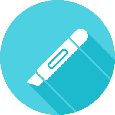 Bıçak. Web simgesi basit illüstrasyon