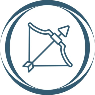 Aşk oku. Web simgesi basit illüstrasyon