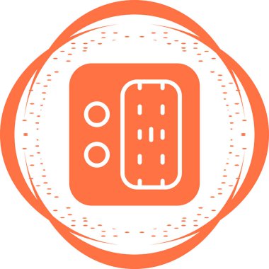 Ağ Eklenmiş Depolama Vektörü Simgesi Beyaz Arkaplanda İzole Edildi 