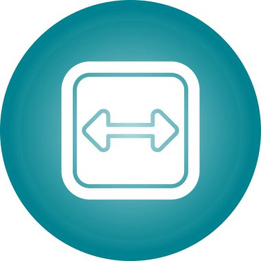 Büyütme Ağ simgesinin vektör illüstrasyonu