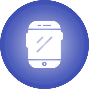 Akıllı telefon. Web simgesi basit tasarım