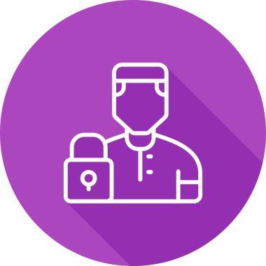 user icon, vector illustration simple design