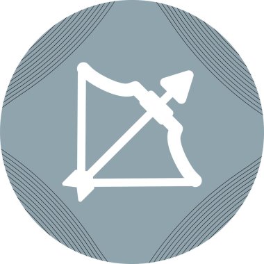 Aşk oku. Web simgesi basit illüstrasyon