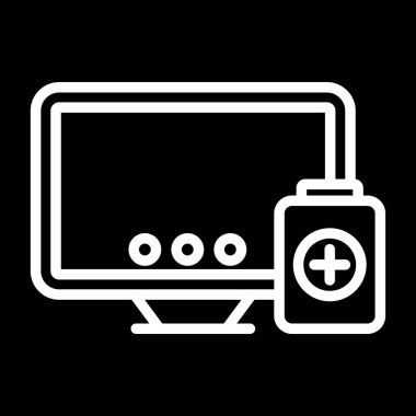 Bakım. Web simgesi basit tasarım