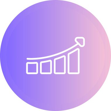 Performans Ölçüm simgesi, vektör illüstrasyonu