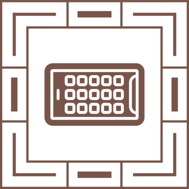 Tablet modern simgesinin vektör illüstrasyonu