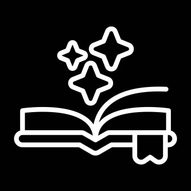 kitap web simgesi, vektör illüstrasyonu 