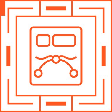 Vektör dosya simgesi çizimi 