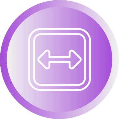 Büyütme Ağ simgesinin vektör illüstrasyonu