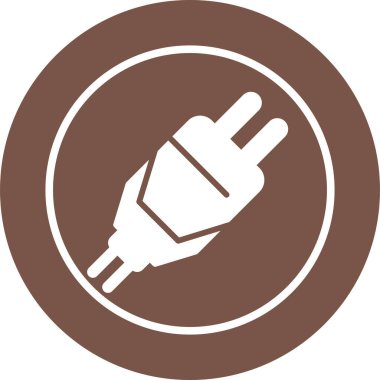 Tıklama web simgesi basit illüstrasyon                   