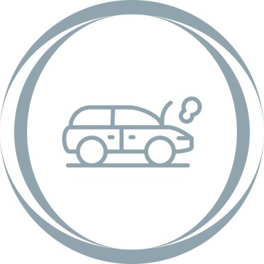 Çökme Ağ ikonu vektör çizimi