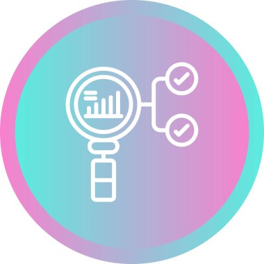 vector illustration of Prescriptive Analytics icon clipart