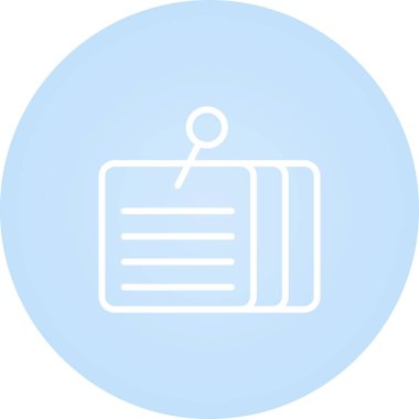 Yapışkan Notlar İmza Çizim Vektörü izole edildi. Not Simgesi. Bellek Simgesi