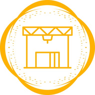 3D baskı simge vektör çizim  