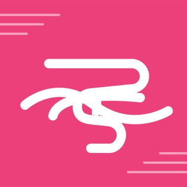 Kuzey ışıkları fenomen ikonu. Aurora borealis ışıkları, vektör çizimi 