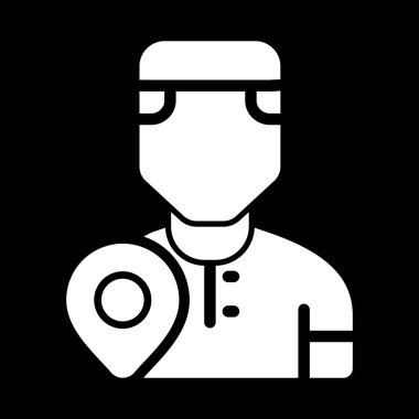 user icon, vector illustration simple design