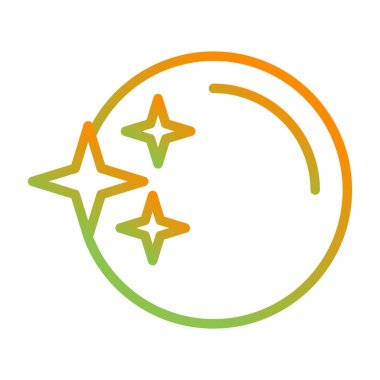 İnci Web simgesi, basit vektör illüstrasyonu