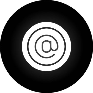 İşaret web simgesi, basit vektör illüstrasyonu